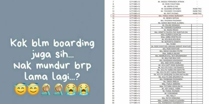 status wa salah satu penumpang sriwijaya air viral sebut pesawat belum juga boarding15 700