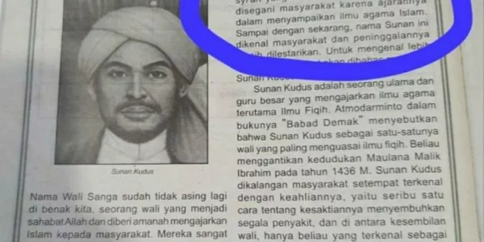 beredar foto buku tertulis sunan kudus syiah habib abubakar pembelokan sejarah