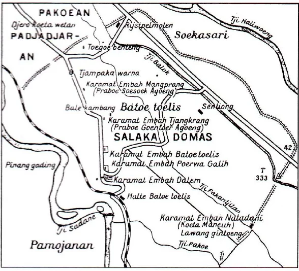 Denah Dayeuh Pakuan Pajajaran