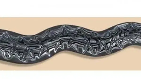 Motif pamor keris berbahan meteor (www.javakeris.com)