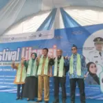 Walikota Cirebon membuka Festival Literasi 2025 di Dispusip Kota Cirebon, Senin (8/12/2025).